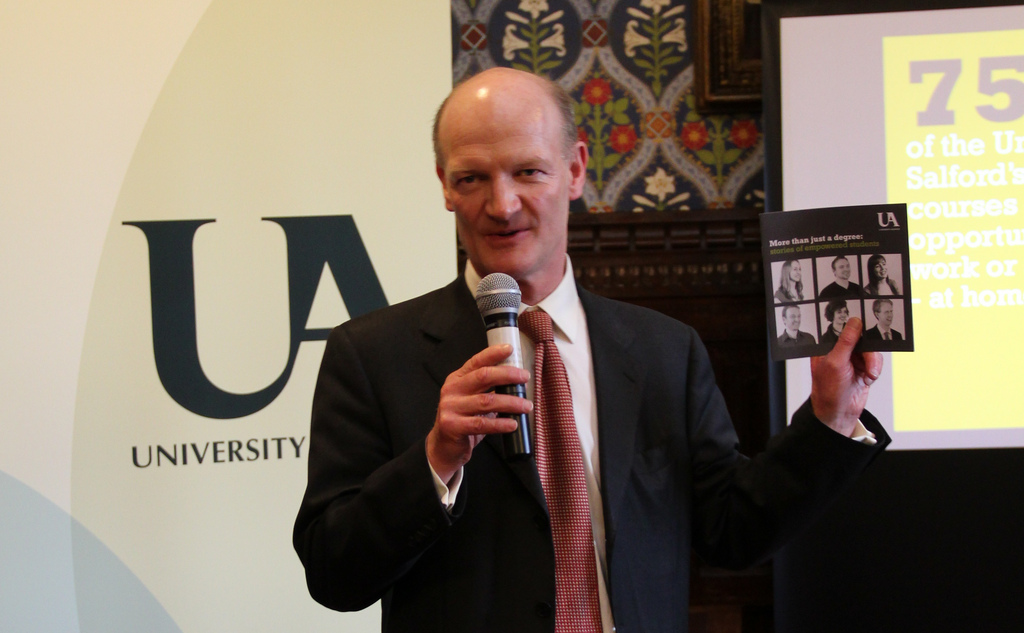 David Willetts, Universities Minister, launching More than just a degree