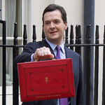 Chancellor George Osborne outside No.11 Downing Street on Budget Day Credit: Crown Copyright
