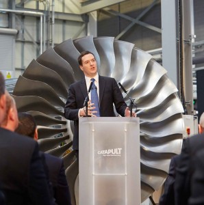 Chancellor speaking at the High Value Manufacturing Catapult Summit in Coventry Credit: Crown Copyright