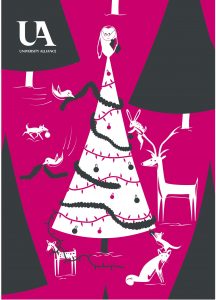 University Alliance Christmas Card Competition 2014 winner - Emma Daniels