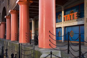 The Tate Art Galley in the Albert Dock, Liverpool