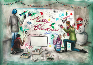 Diana Cirlig, 2016 Christmas card competition winner
