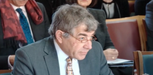 Professor Alistair Fitt, VC Oxford Brookes, giving evidence to Education Select Committee