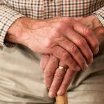 old man's hands