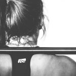 Woman lifting weights