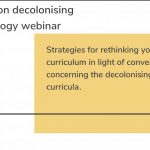 TEA decolonising the curricular webinar