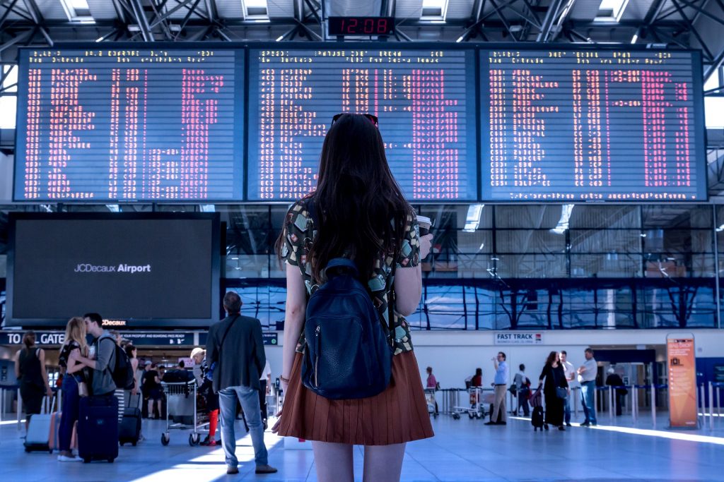 departures board