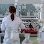 Scientist in lab