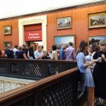 DTA students at museum reception