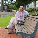 Fatima, a graduate student at the University of South Wales