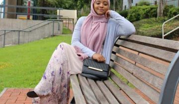 Fatima, a graduate student at the University of South Wales