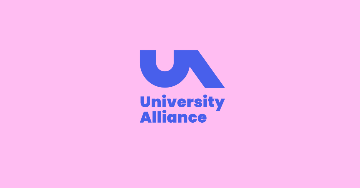 UA logo - pink